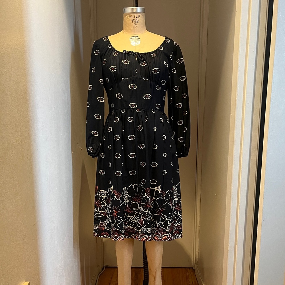 Abe Schrader I.Magnin Peasant Dress